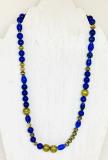 Blue Natural Stone Necklace
